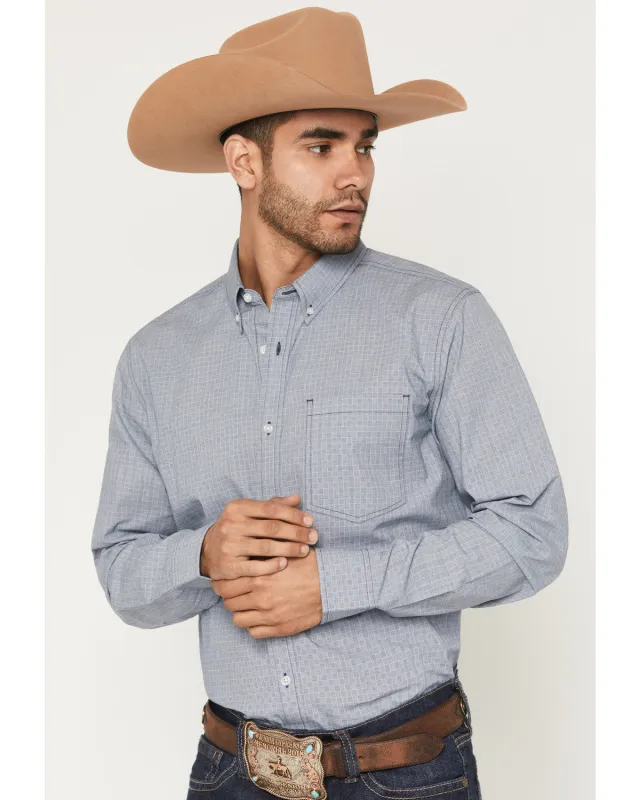 Cody James Men's Missouri Frontier Geo Print Long Sleeve Button-Down Stretch Western Shirt sold by Cody James