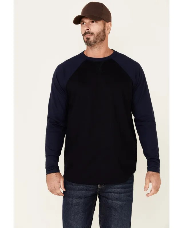 Cody James Men's FR Blocked Baseball Long Sleeve Work Shirt sold by Cody James