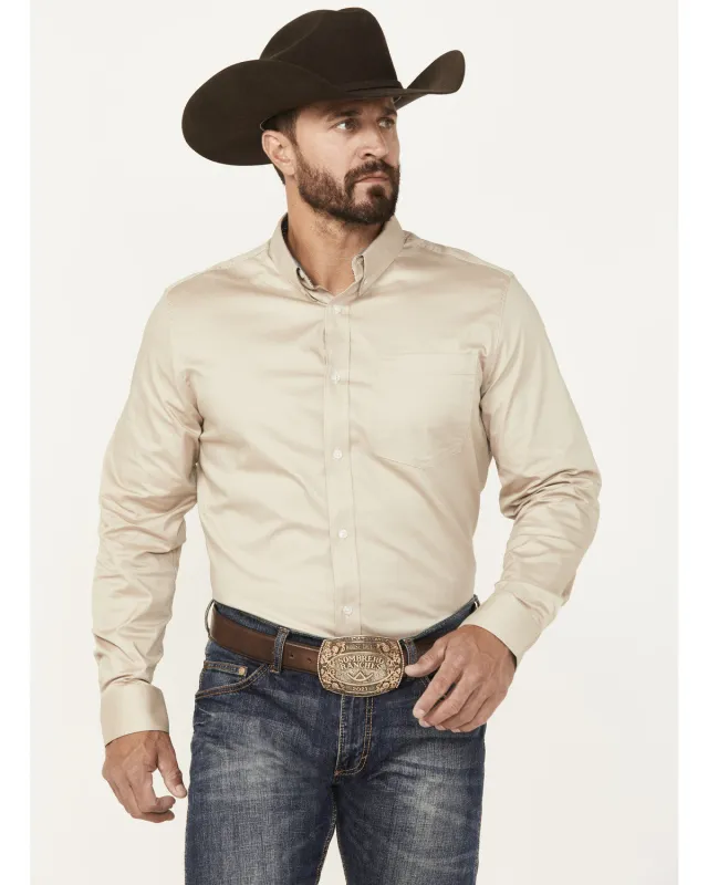 Cody James Men's Basic Twill Long Sleeve Button-Down Performance Western Shirt - Big sold by Cody James