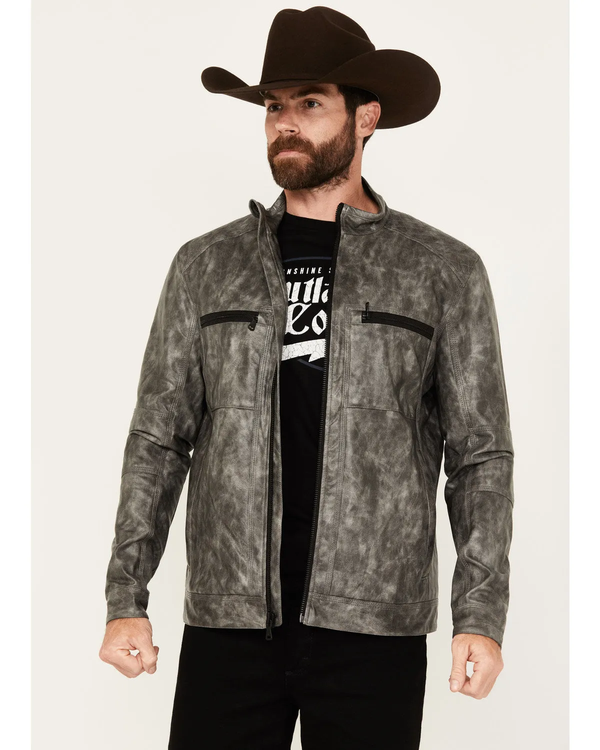 Cody James Men's Backwoods 2.0 Leather Jacket sold by Cody James