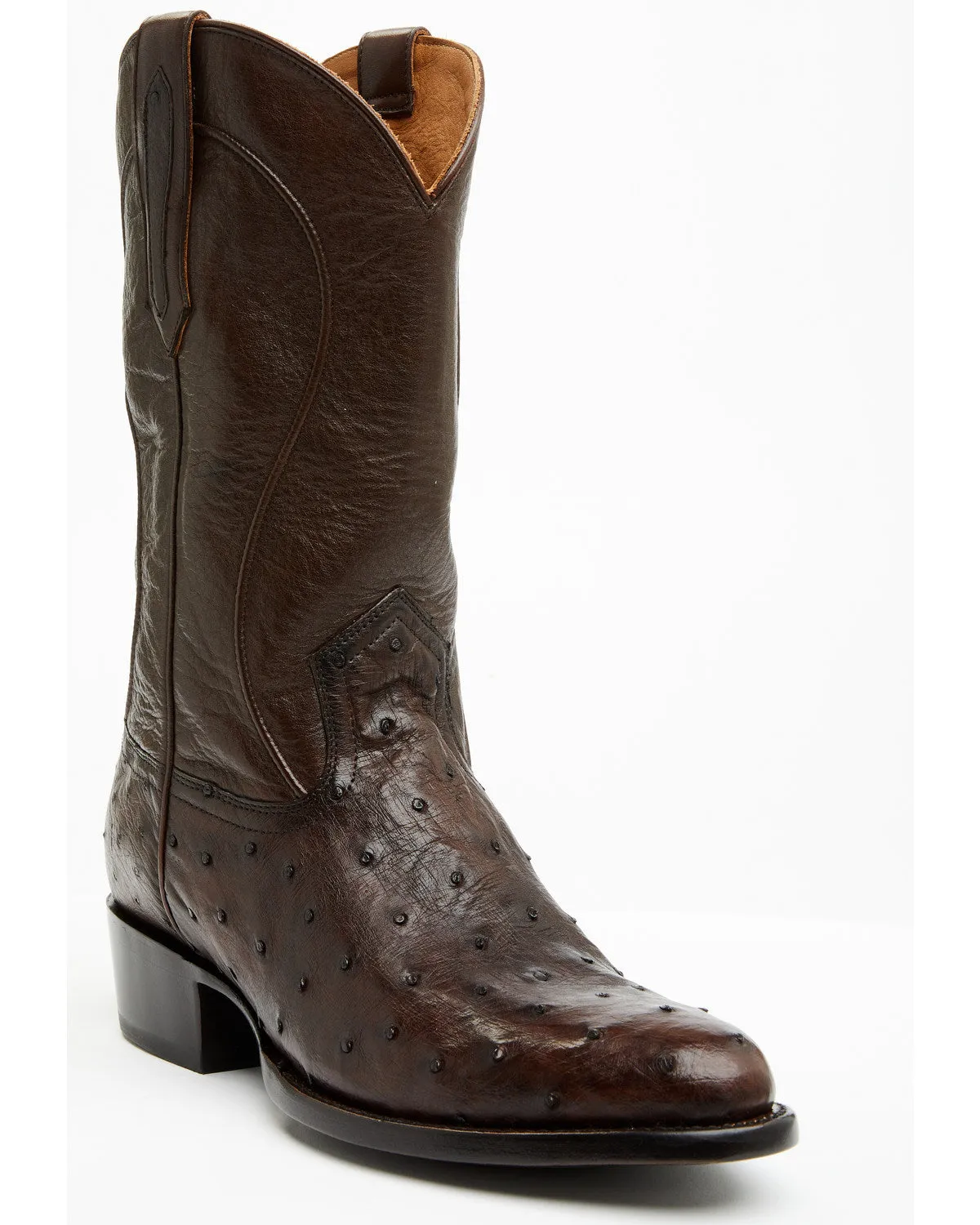 Cody James Black ™978® Men's Chapman Exotic Full-Quill Ostrich Western Boots - Round Toe sold by Cody James