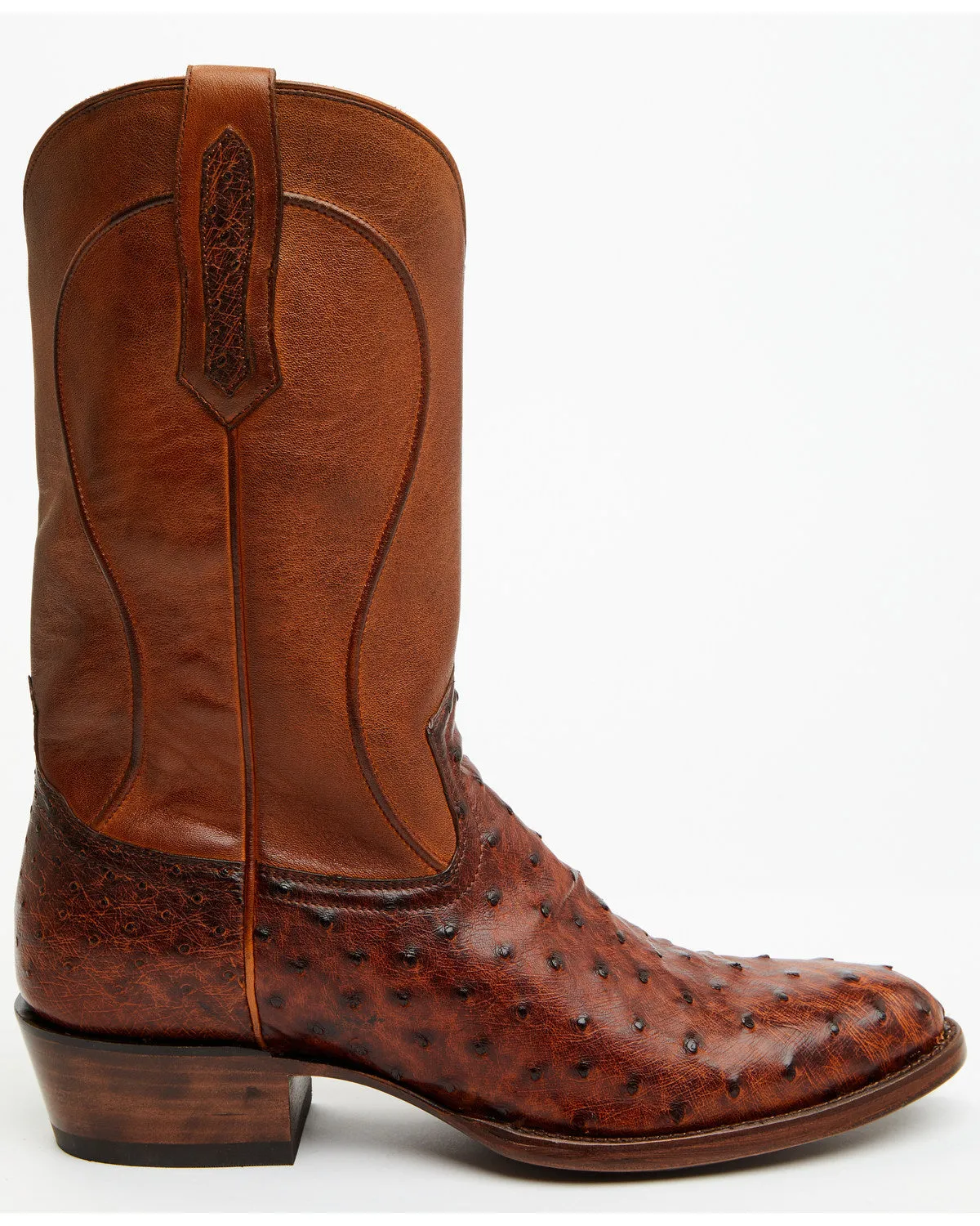 Cody James Black 1978® Men's Chapman Exotic Full-Quill Ostrich Western Boots - Round Toe sold by Cody James product image thumbnail 2