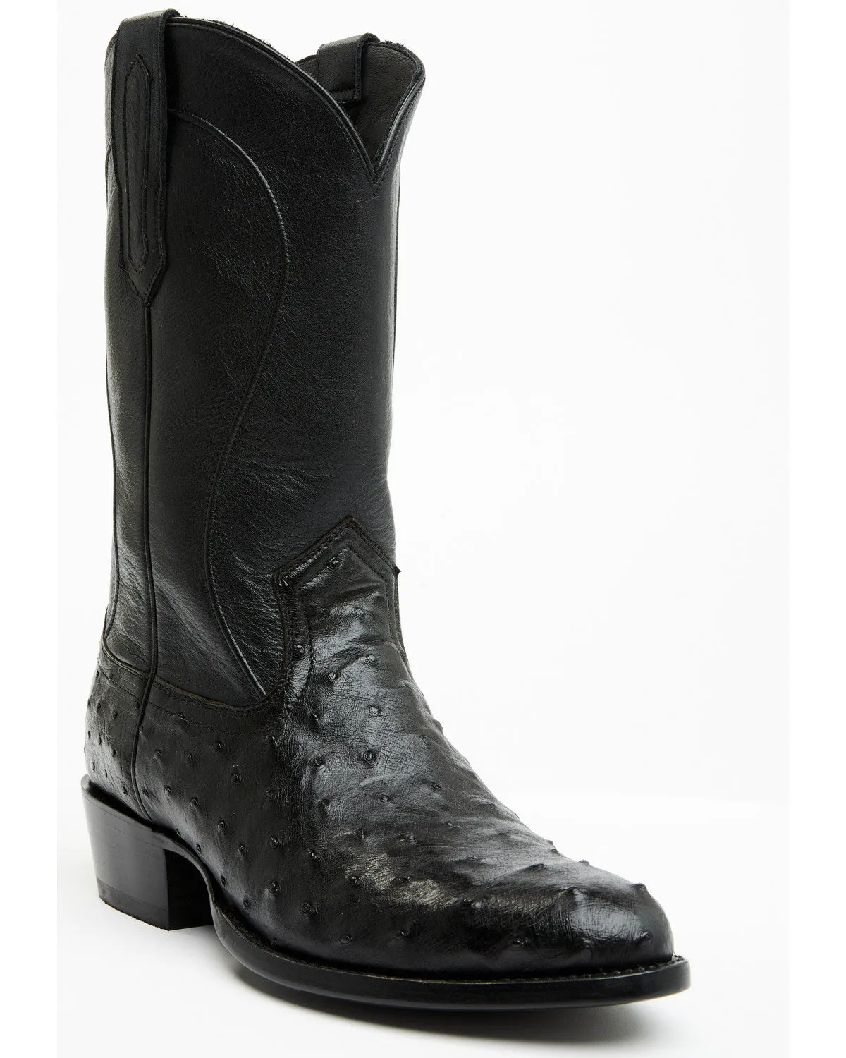 Cody James Black 1978® Men's Chapman Exotic Full-Quill Ostrich Western Boots - Round Toe sold by Cody James