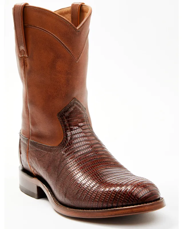 Cody James Black 1978® Men's Carmen Exotic Teju Lizard Roper Boots - Round Toe sold by Cody James