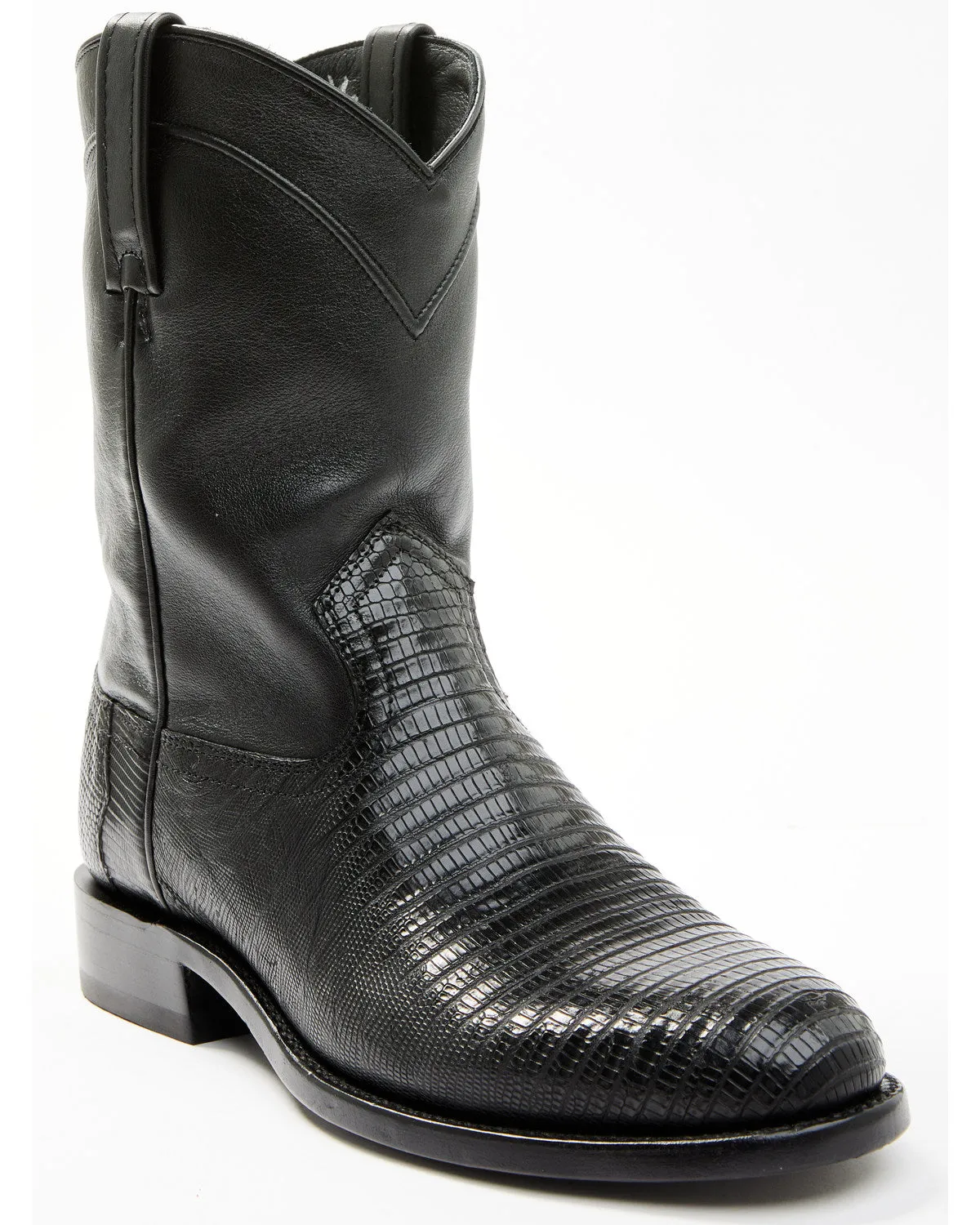Cody James Black 1978® Men's Carmen Exotic Teju Lizard Roper Boots - Round Toe sold by Cody James