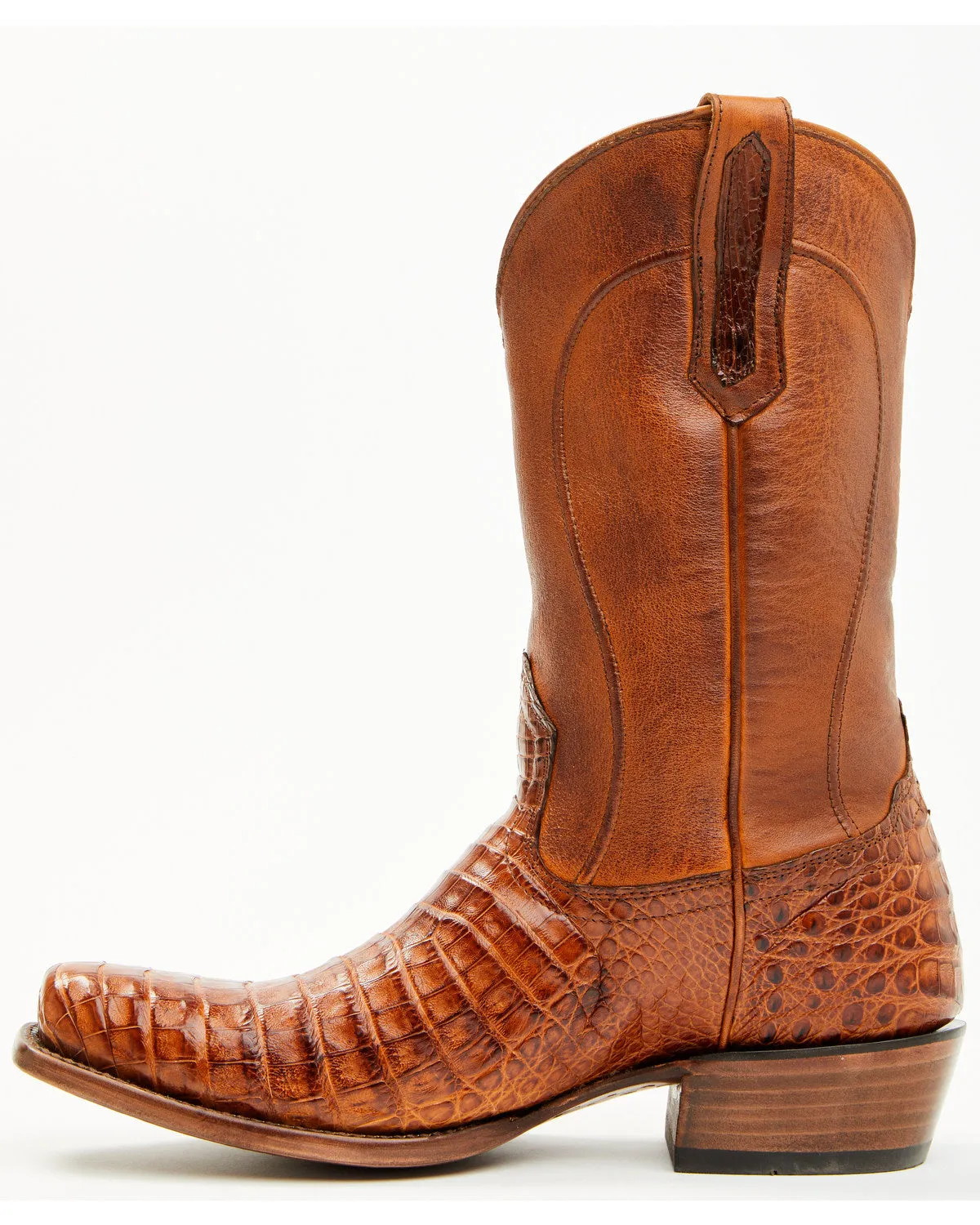 Cody James Black 1978® Men's Mason Exotic Caiman Belly Western Boots - Square Toe sold by Cody James product image thumbnail 3