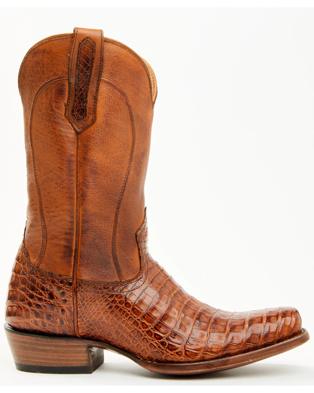 Cody James Black 1978® Men's Mason Exotic Caiman Belly Western Boots - Square Toe sold by Cody James product image thumbnail 2