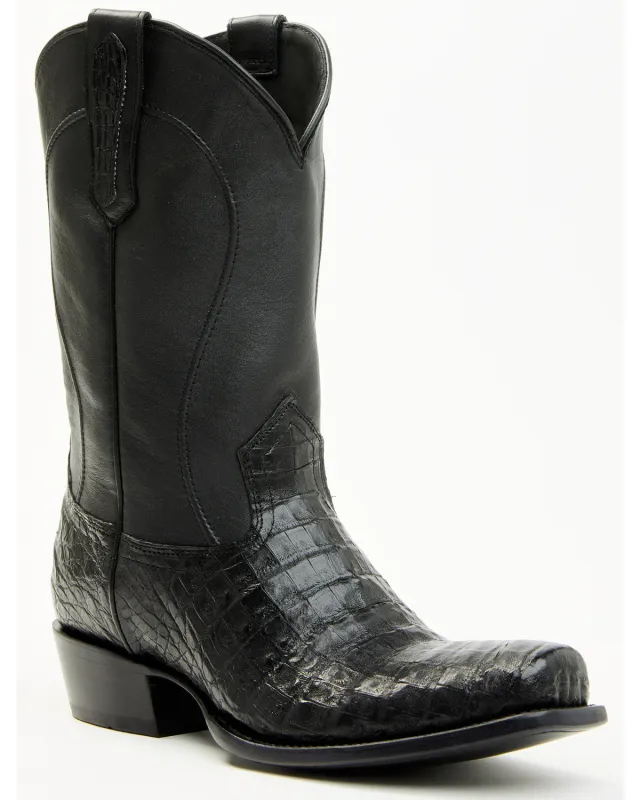 Cody James Black 1978® Men's Mason Exotic Caiman Belly Western Boots - Square Toe sold by Cody James