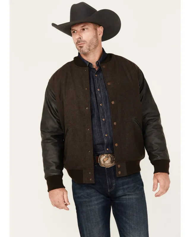 Cody James Men's Brighton Varsity Wool Jacket made by Cody James