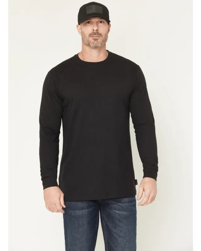 Cody James Men's FR Black Spot Lightweight Long Sleeve Tech T-Shirt sold by Cody James