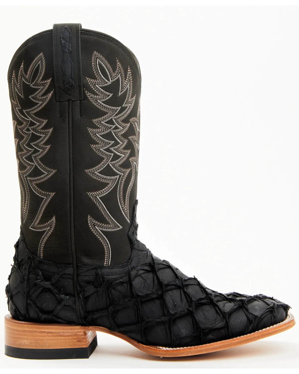 Cody James Men's Exotic Pirarucu Western Boots - Broad Square Toe sold by Cody James product image thumbnail 2