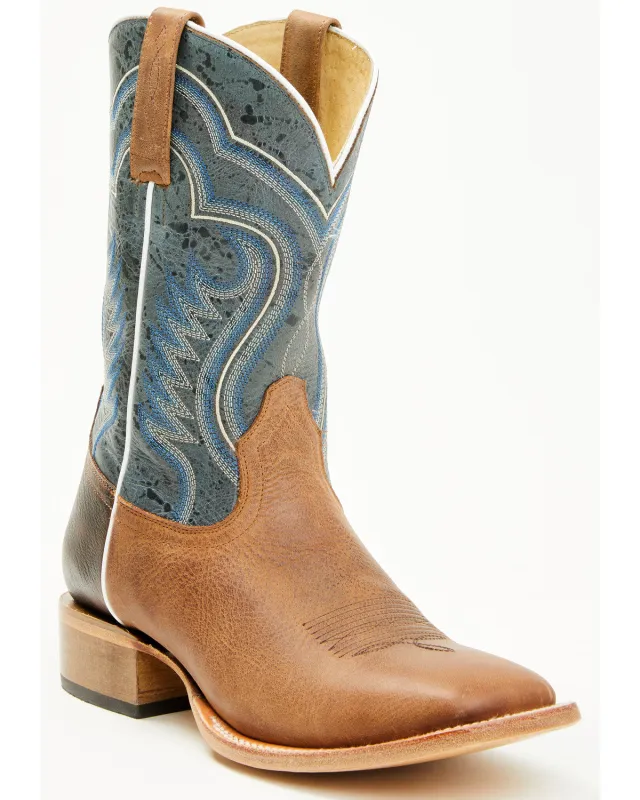 Cody James Men's Rover Blue Western Boots - Broad Square Toe sold by Cody James