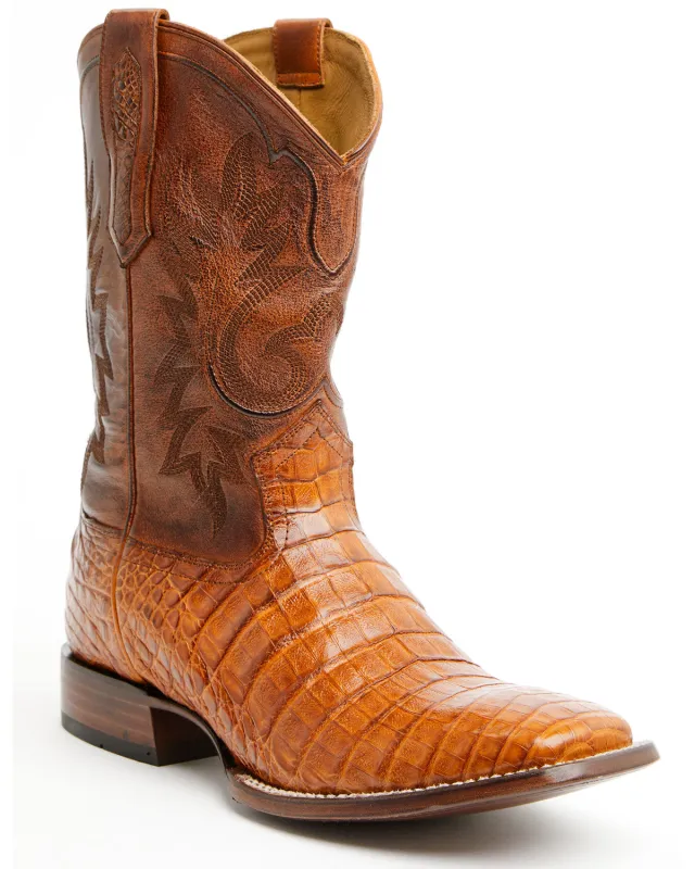 Cody James Black 1978® Men's The Hayward Exotic Caiman Belly Western Boots - Broad Square Toe sold by Cody James