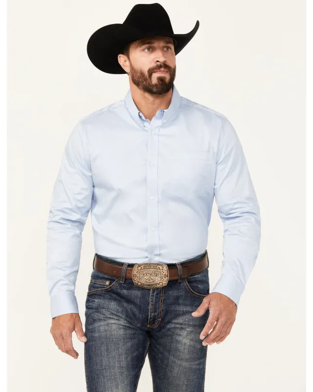 Cody James Men's Performance Twill Solid Long Sleeve Button-Down Western Shirt - Tall sold by Cody James