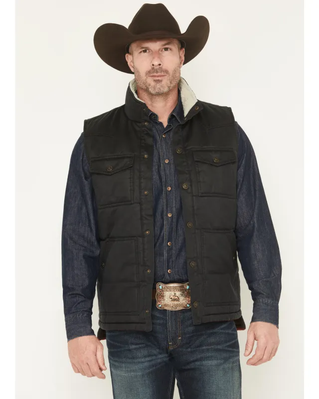 Cody James Men's Oil Slick Snap Lined Vest - Big sold by Cody James