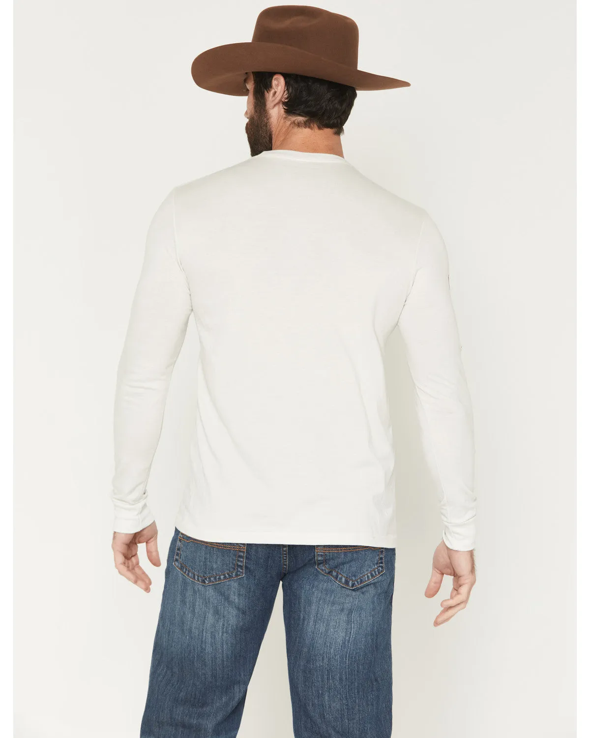 Cody James Men's Southwestern Logo Long Sleeve Graphic T-Shirt sold by Cody James product image thumbnail 4