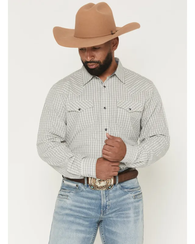 Cody James Men's Carson Plaid Print Long Sleeve Snap Western Shirt sold by Cody James