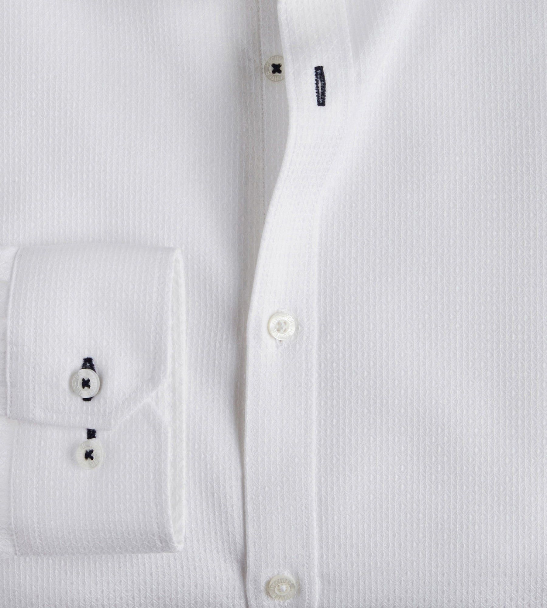 Modern Fit Textured Solid Dress Shirt sold by Tip Top product image thumbnail 2