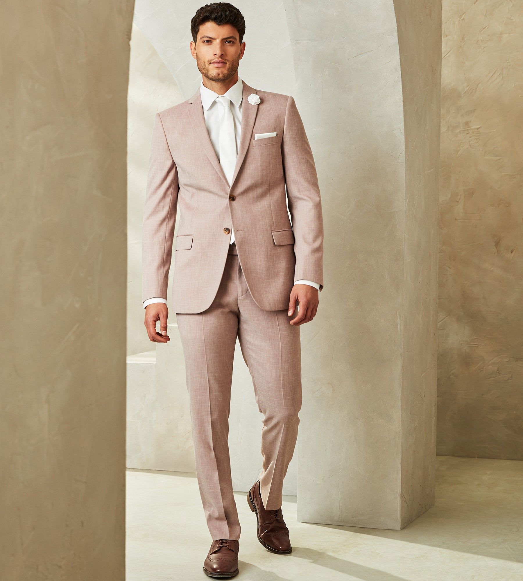 Slim Fit Solid Suit sold by Tip Top