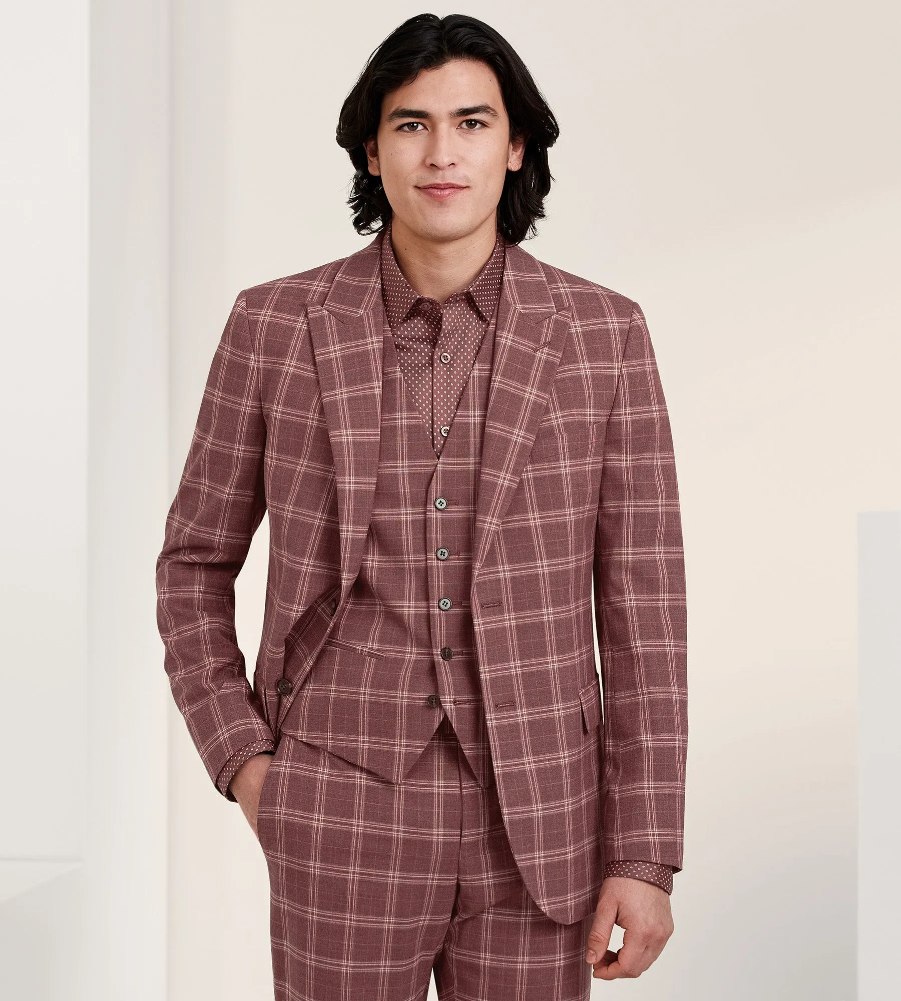 Check Suit Separate Vest sold by Tip Top product image thumbnail 4