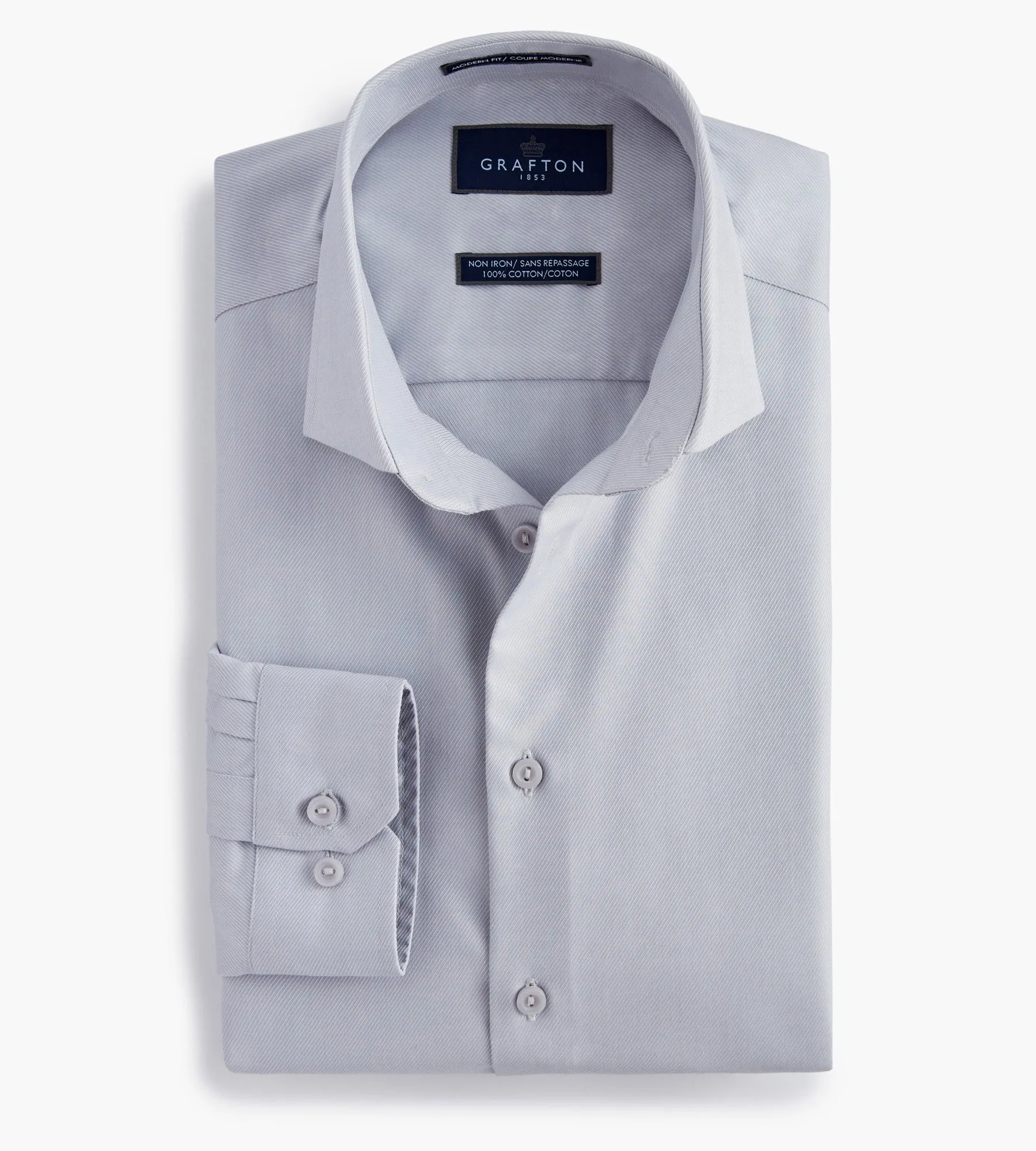 Modern Fit Non-Iron Dress Shirt sold by Tip Top product image thumbnail 5