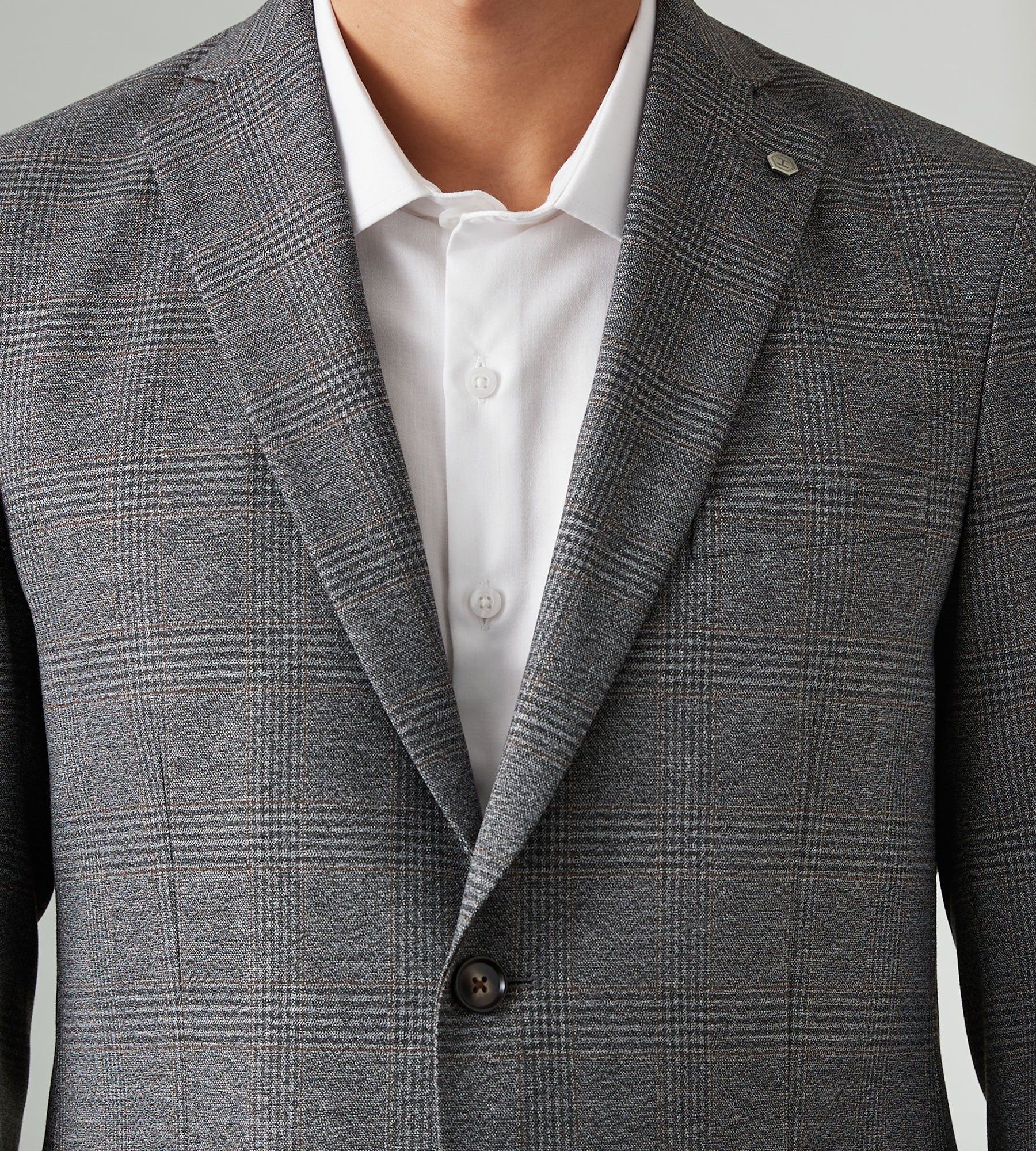 Modern Fit Woven Check Sport Jacket sold by Tip Top product image thumbnail 2