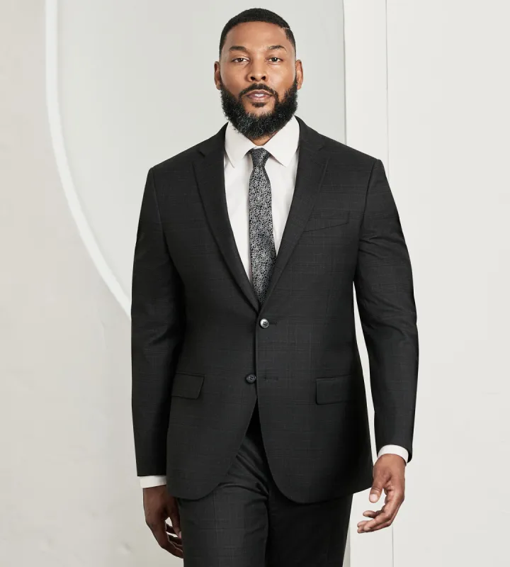 Modern Fit Stretch Check Suit sold by Tip Top