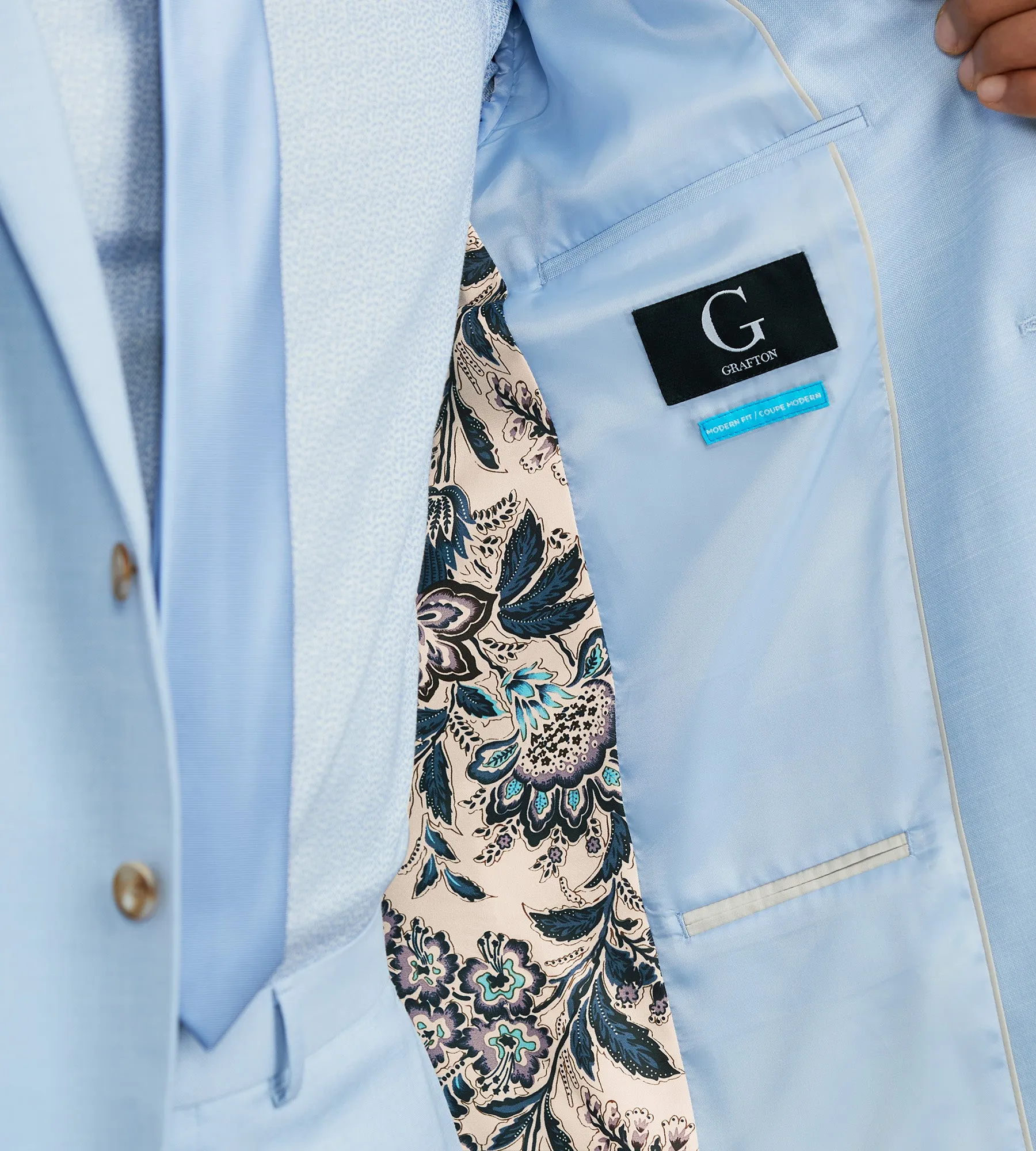 Modern Fit Suit Separate Jacket sold by Tip Top product image thumbnail 3