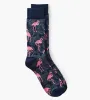 Flamingo Paisley Socks sold by Tip Top