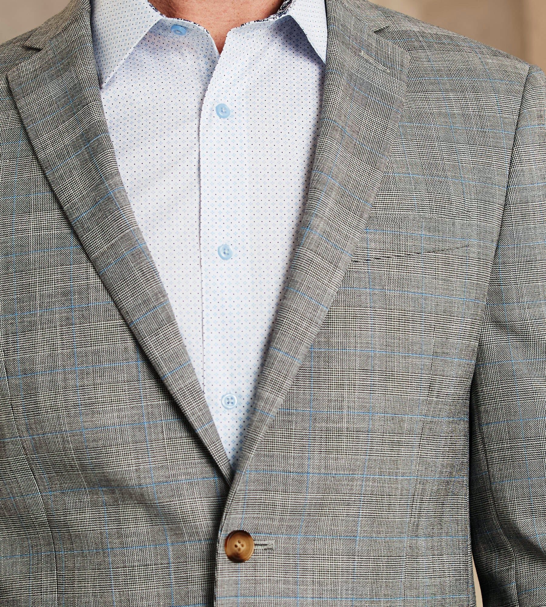 Modern Fit Check Suit sold by Tip Top product image thumbnail 2