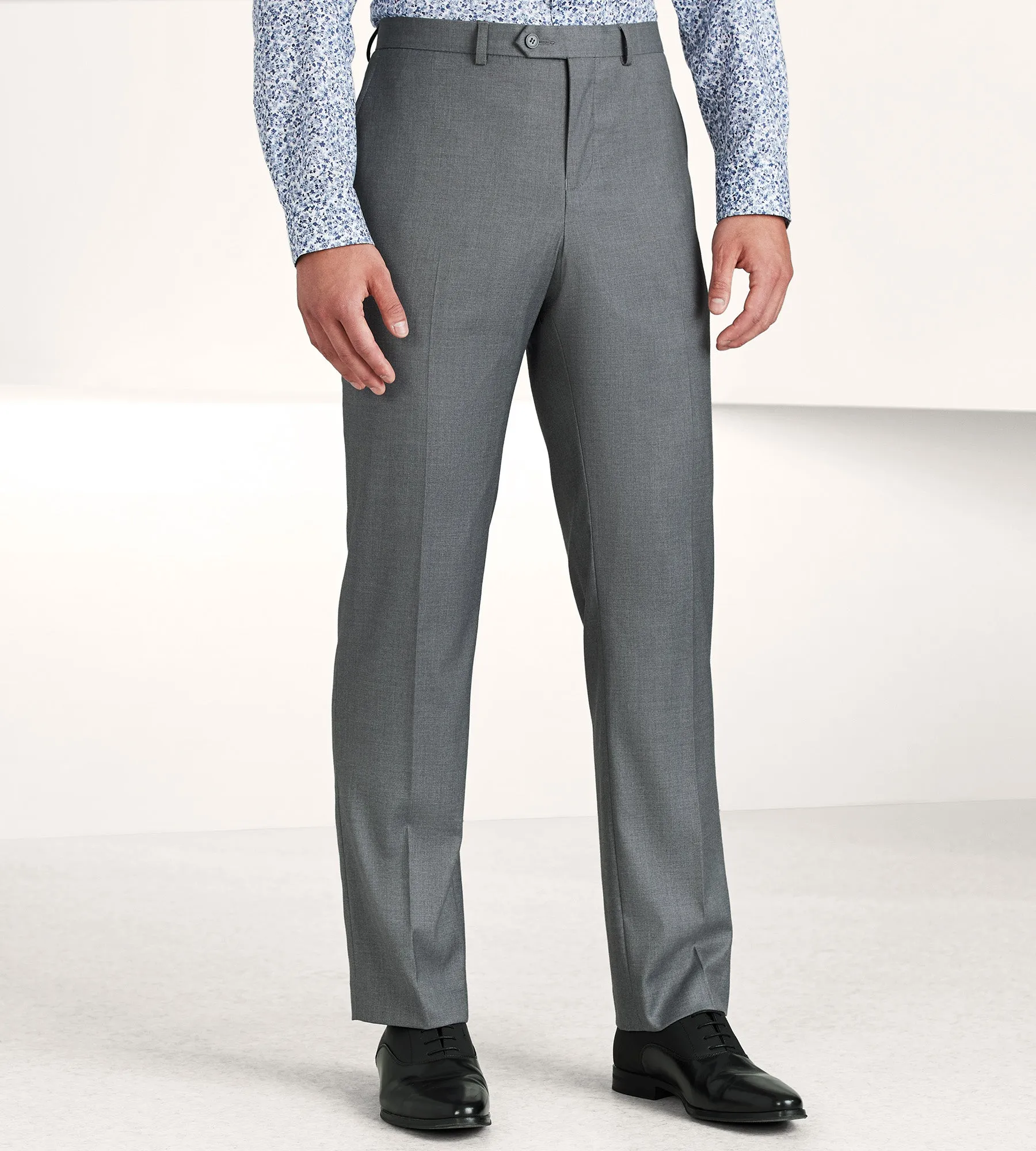 Modern Fit Solid Suit Pants sold by Tip Top