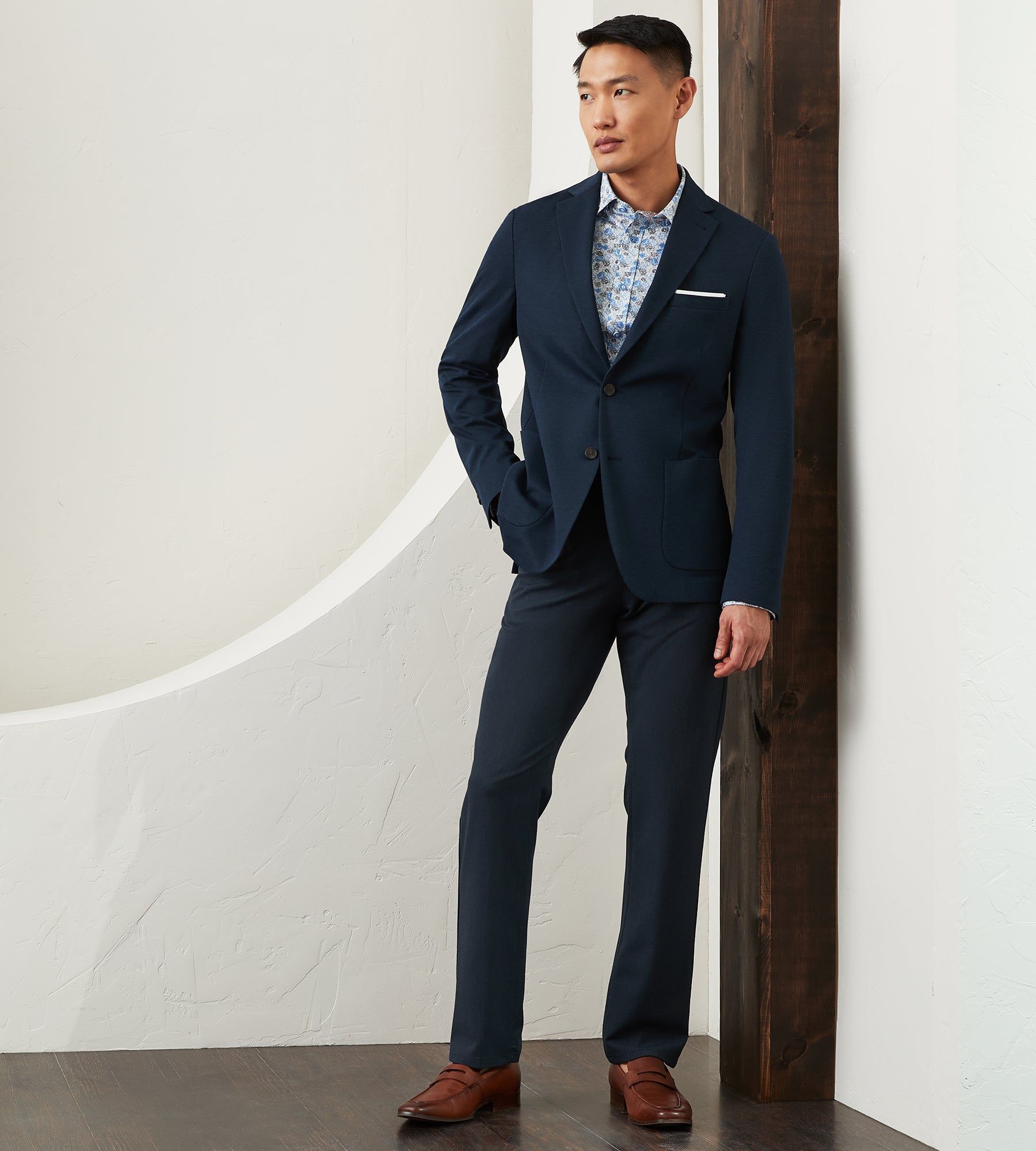 Modern Fit Knit Sport Jacket sold by Tip Top product image thumbnail 4