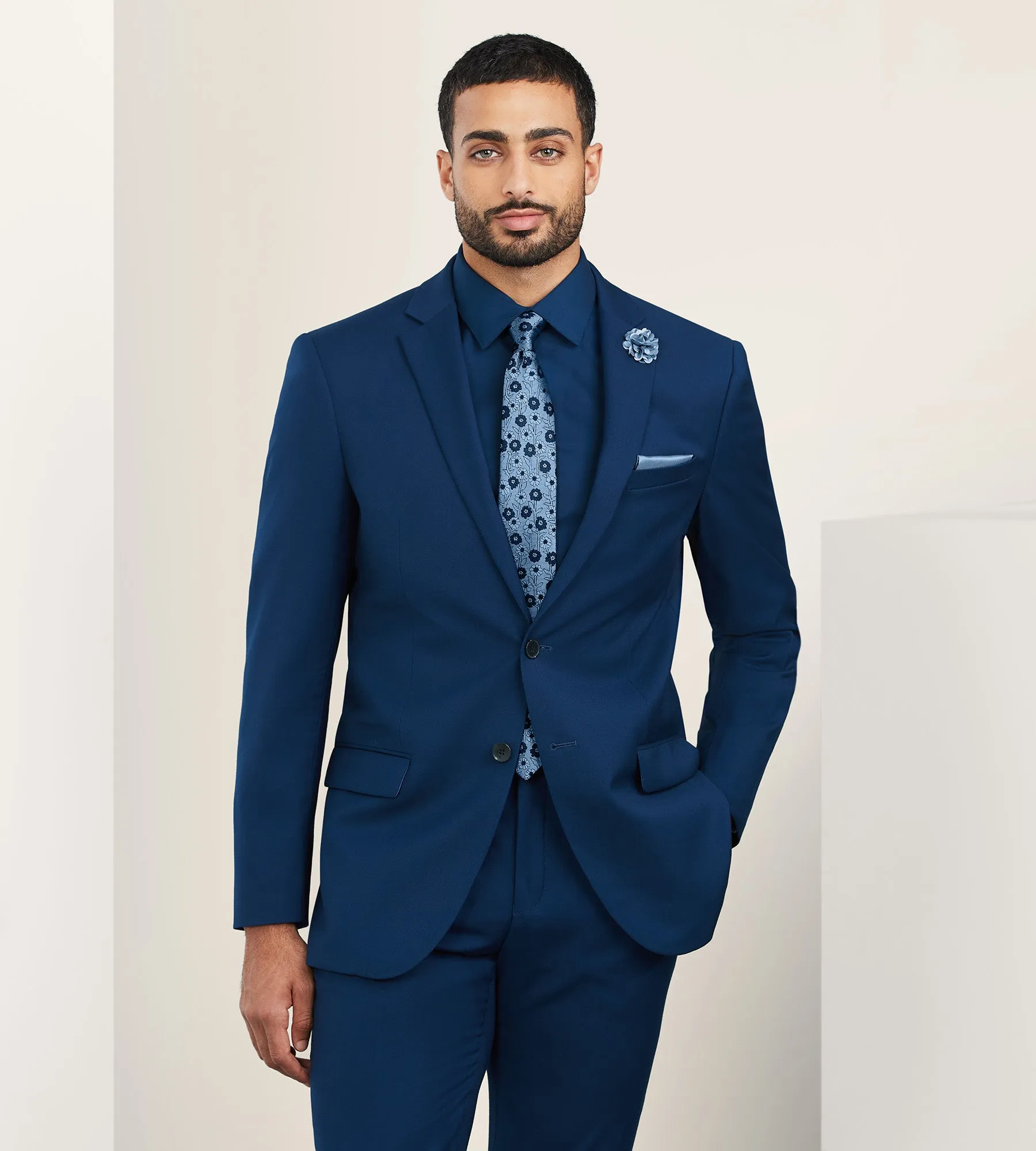Modern Fit Solid Suit Jacket sold by Tip Top