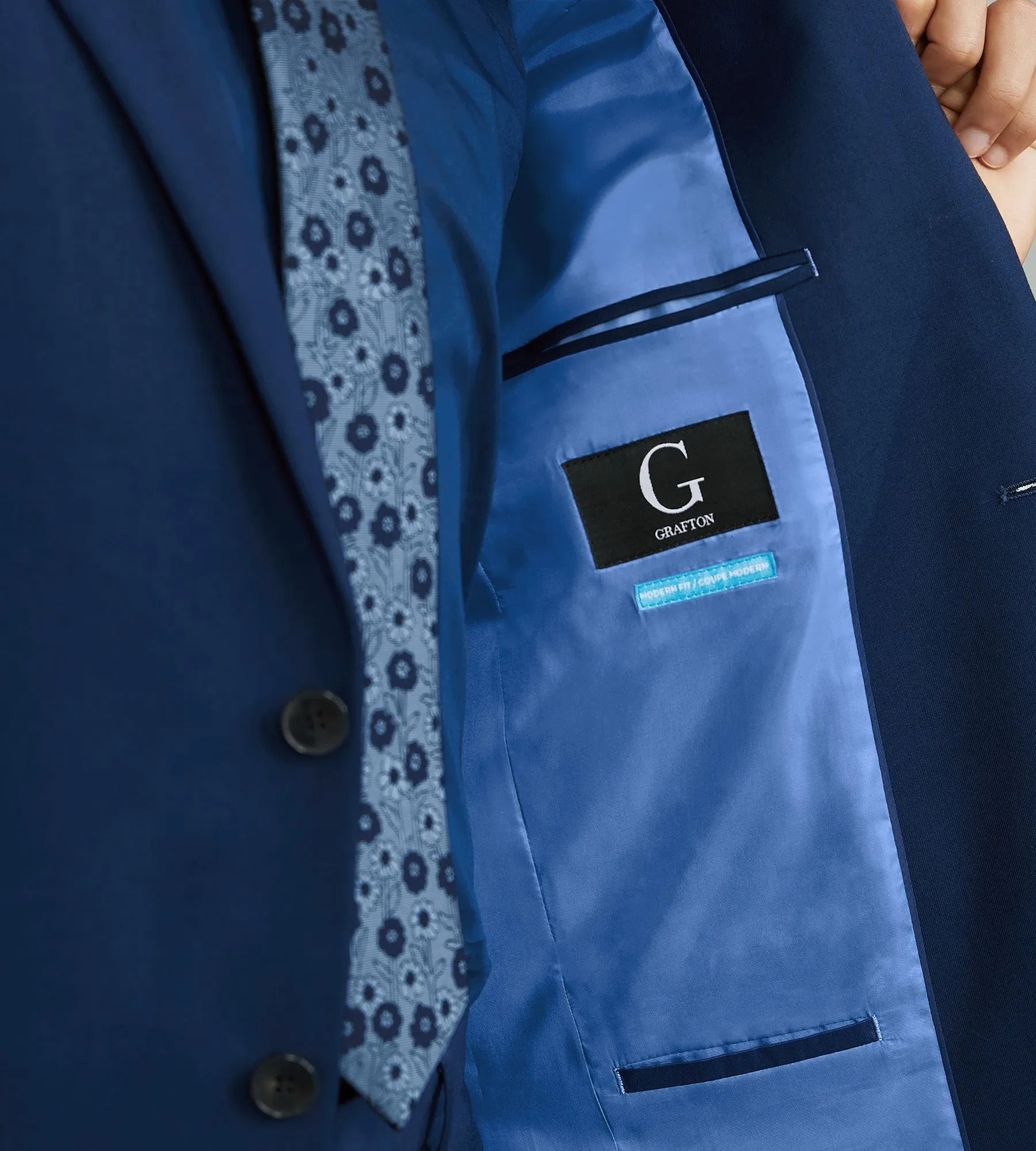 Modern Fit Solid Suit Jacket sold by Tip Top product image thumbnail 3