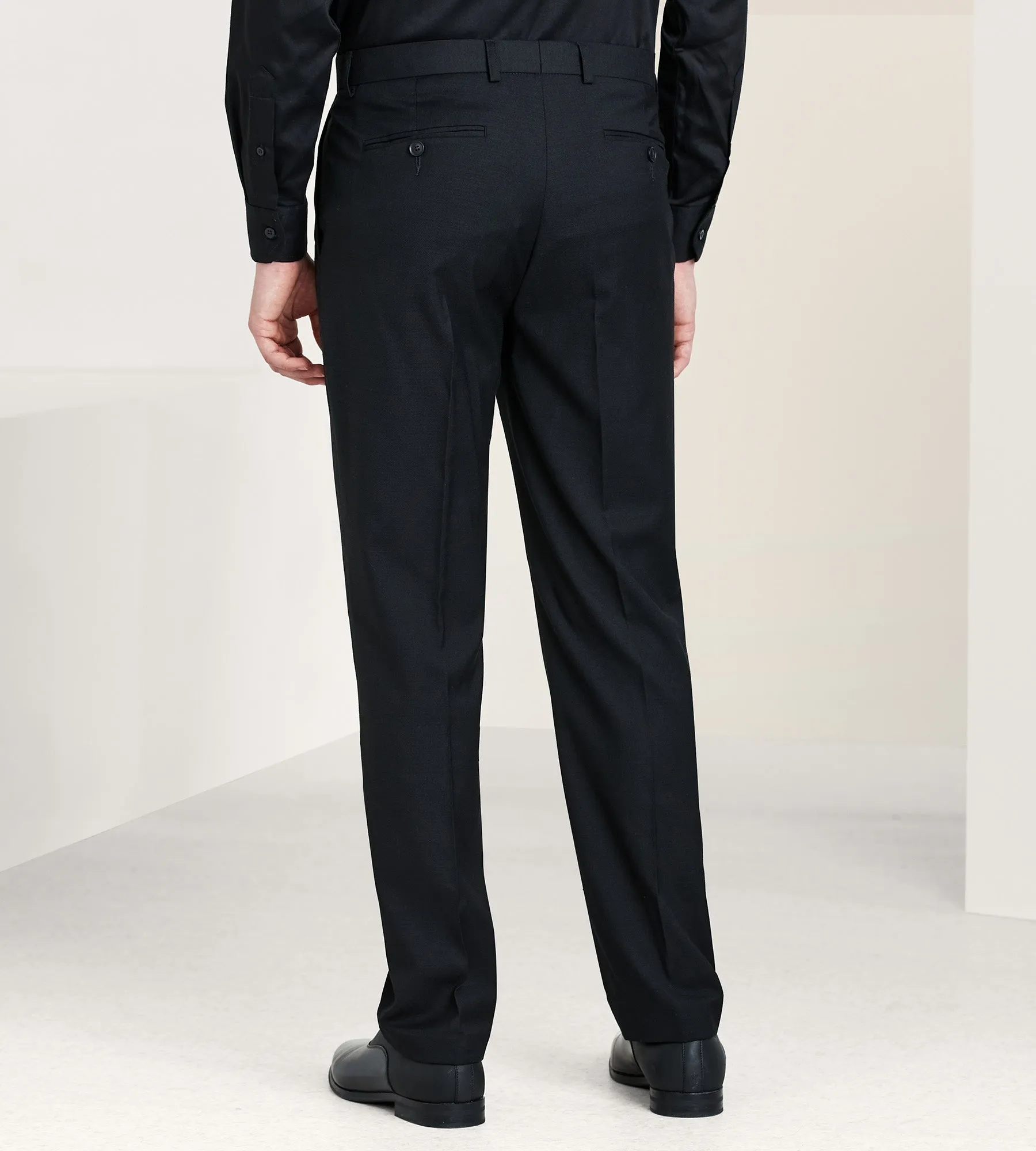Slim Fit Solid Suit Pants sold by Tip Top product image thumbnail 3