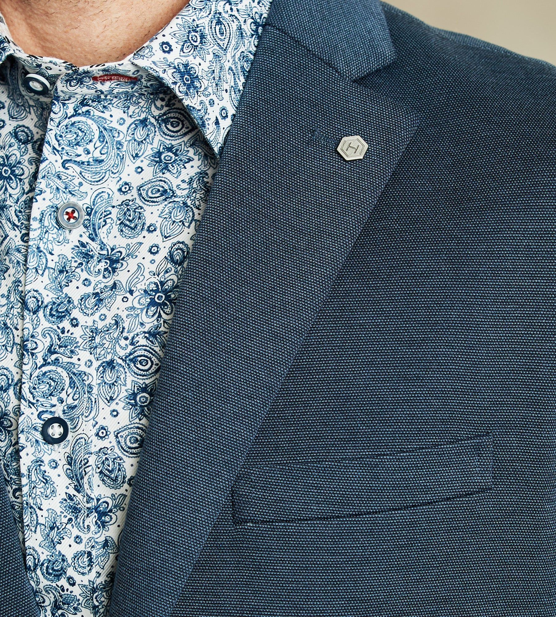 Modern Fit Knit Sport Jacket sold by Tip Top product image thumbnail 3