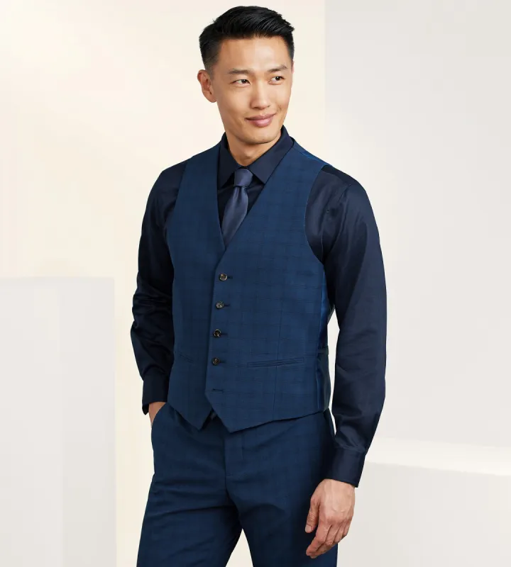 Check Suit Separate Vest sold by Tip Top