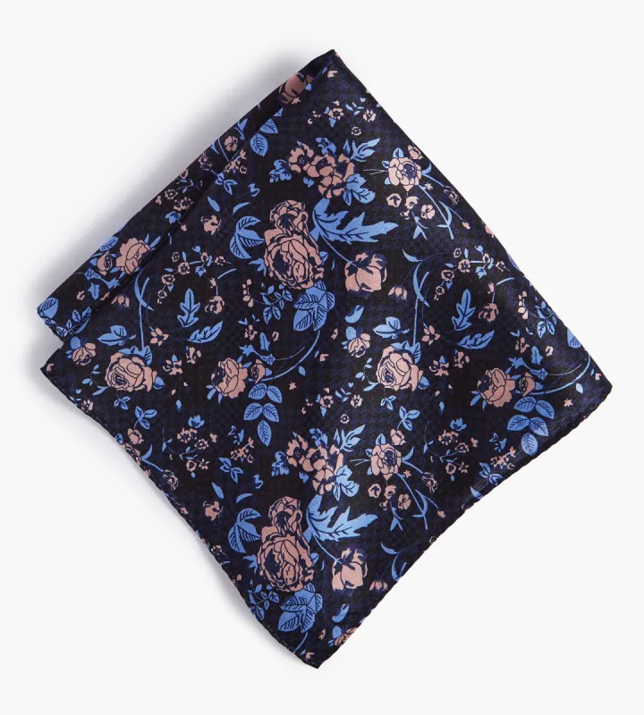 Floral Pattern Pocket Square sold by Tip Top