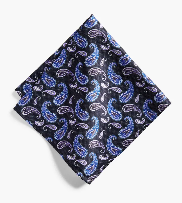 Small Paisley Pocket Square sold by Tip Top