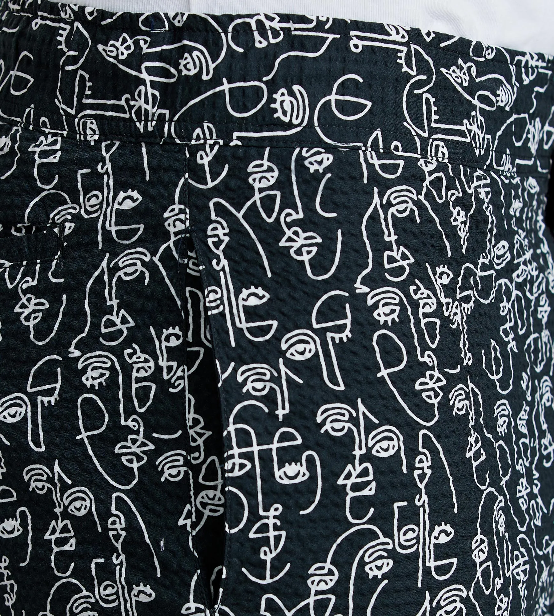 Modern Fit Textured Printed Shorts sold by Tip Top product image thumbnail 2