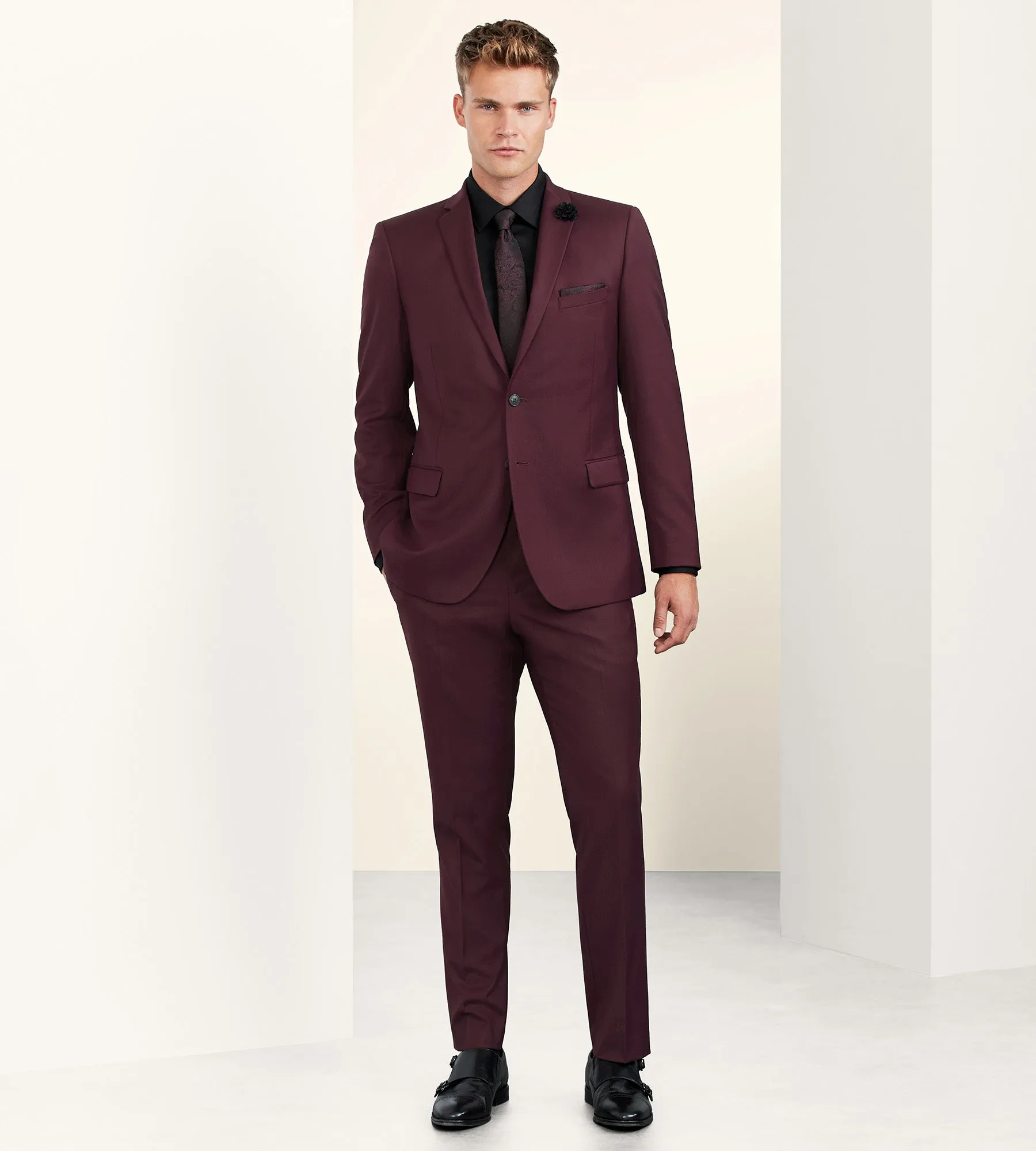 Slim Fit Suit Separate Jacket sold by Tip Top product image thumbnail 5