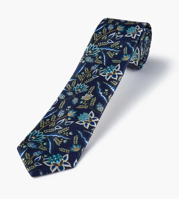 Lilypad Floral Tie made by Tip Top