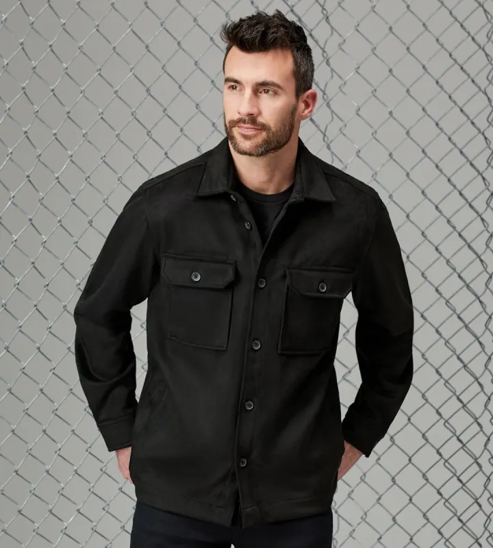 Modern Fit Long Sleeve Overshirt sold by Tip Top