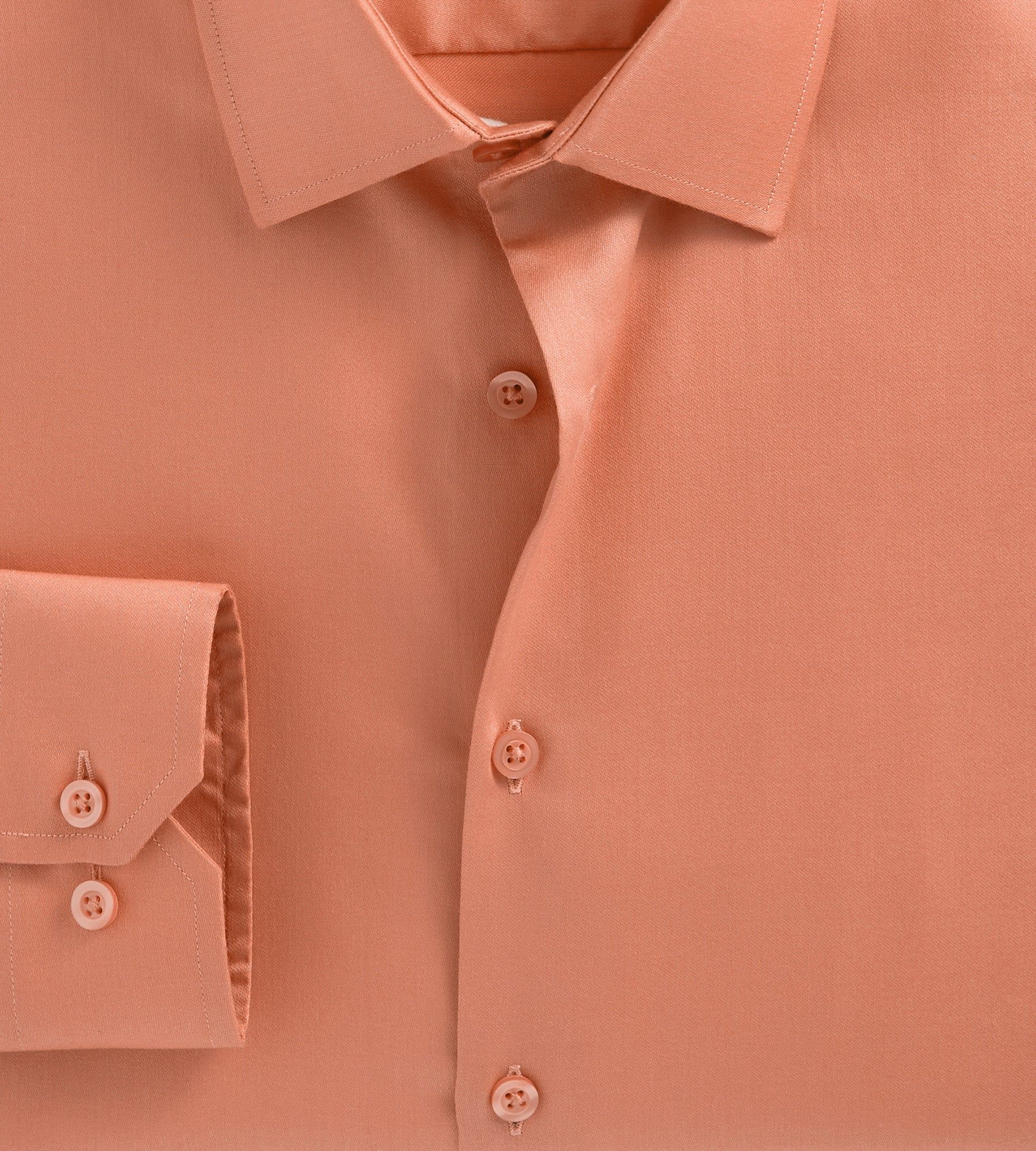 Modern Fit Non-Iron Sateen Dress Shirt sold by Tip Top product image thumbnail 2
