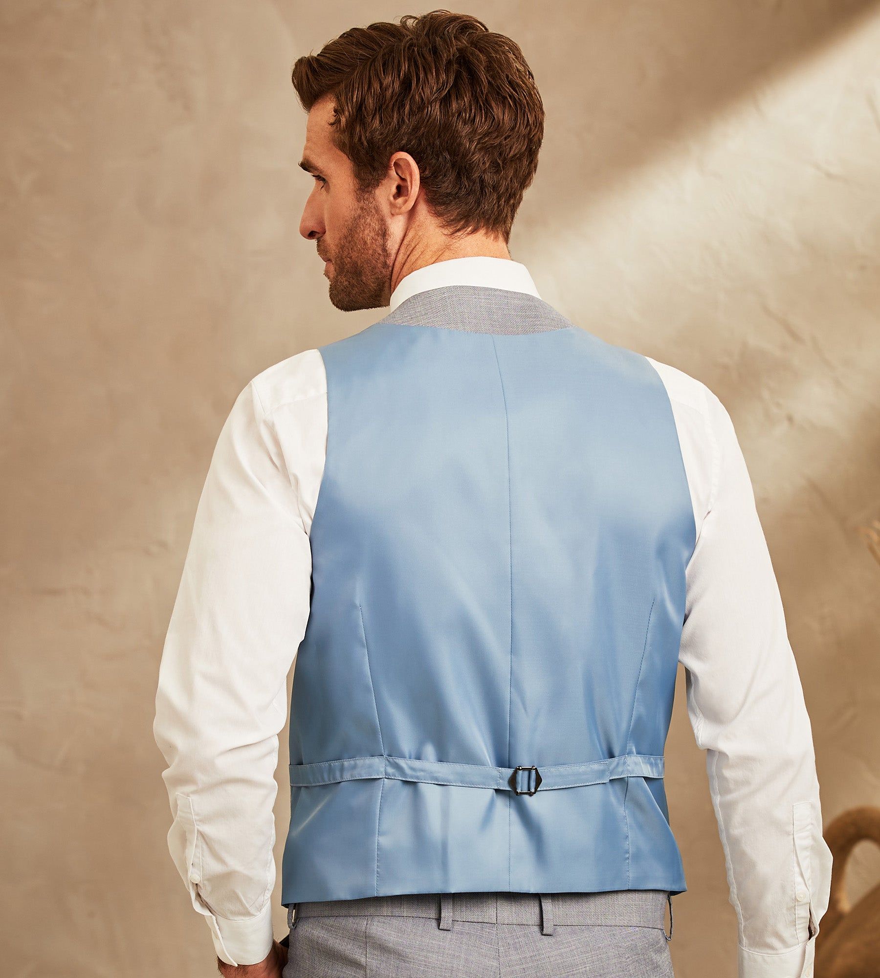 Slim Fit Solid Suit Separate Vest sold by Tip Top product image thumbnail 2