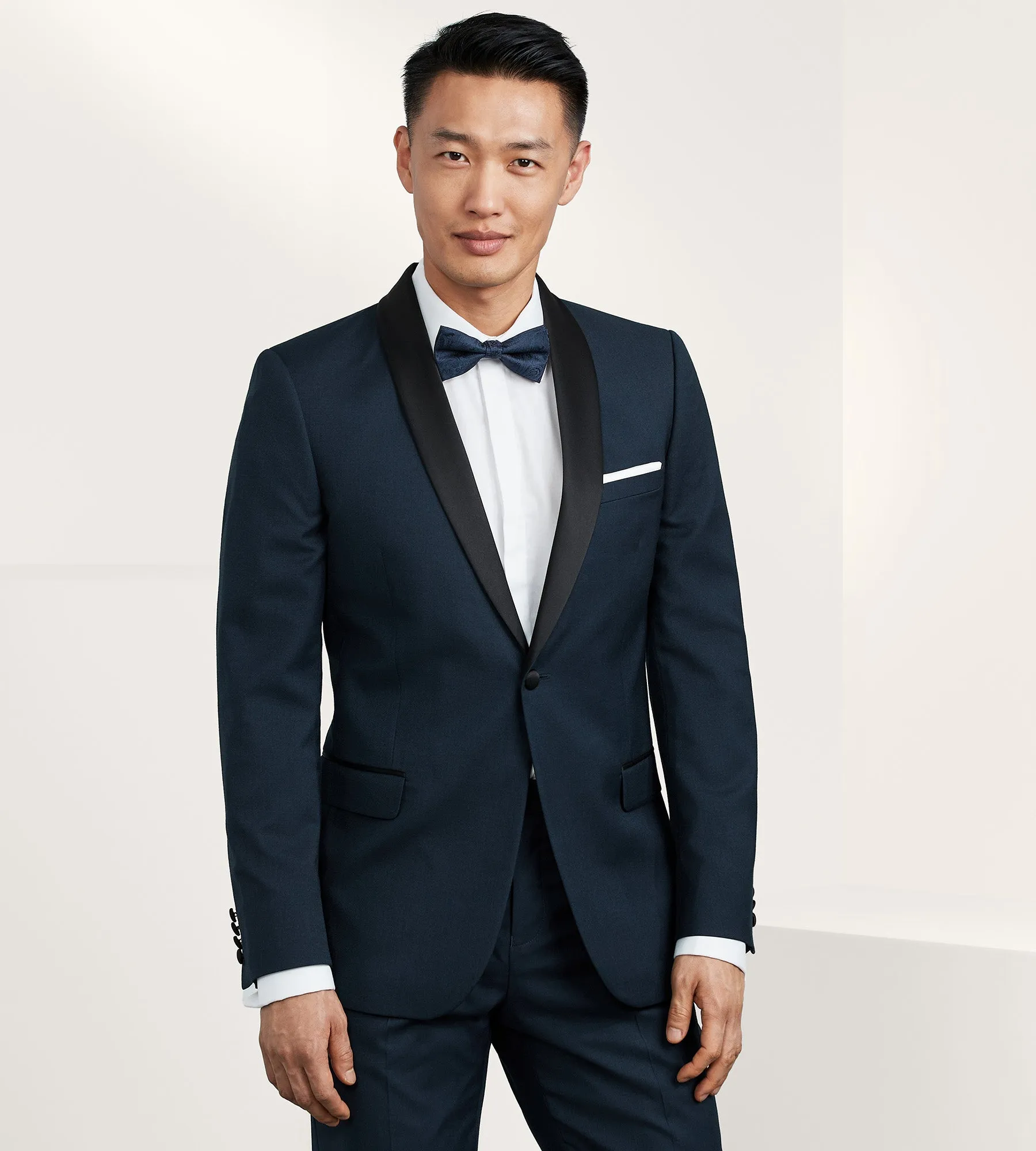 Slim Fit Stretch Shawl Collar Tuxedo sold by Tip Top