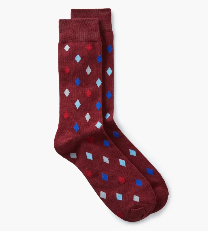 Diamond Socks sold by Tip Top