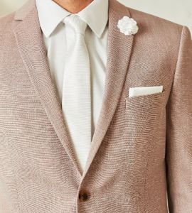Slim Fit Solid Suit Separate Jacket sold by Tip Top