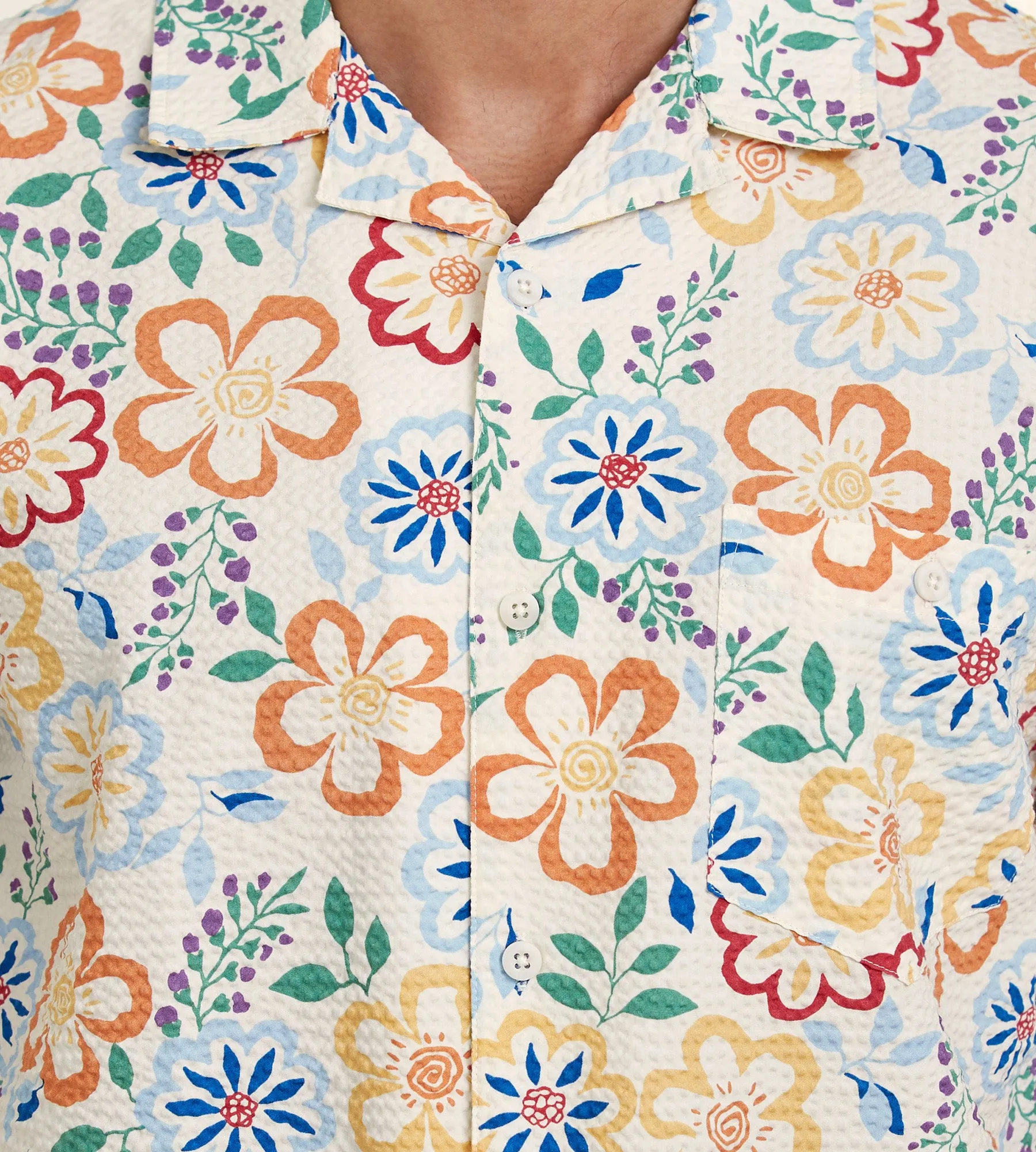 Modern Fit Printed Short Sleeve Resort Sport Shirt sold by Tip Top product image thumbnail 2