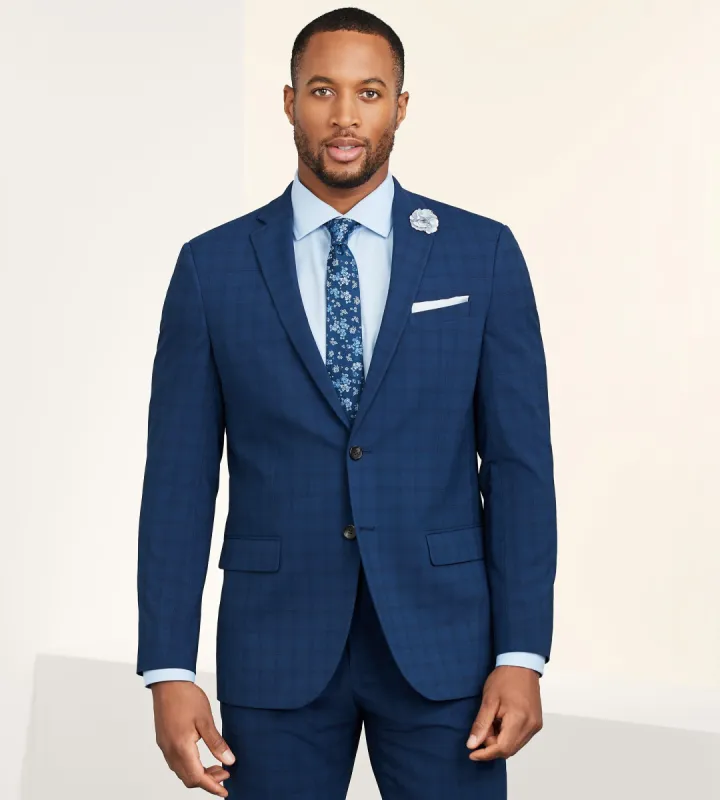 Modern Fit Check Suit sold by Tip Top